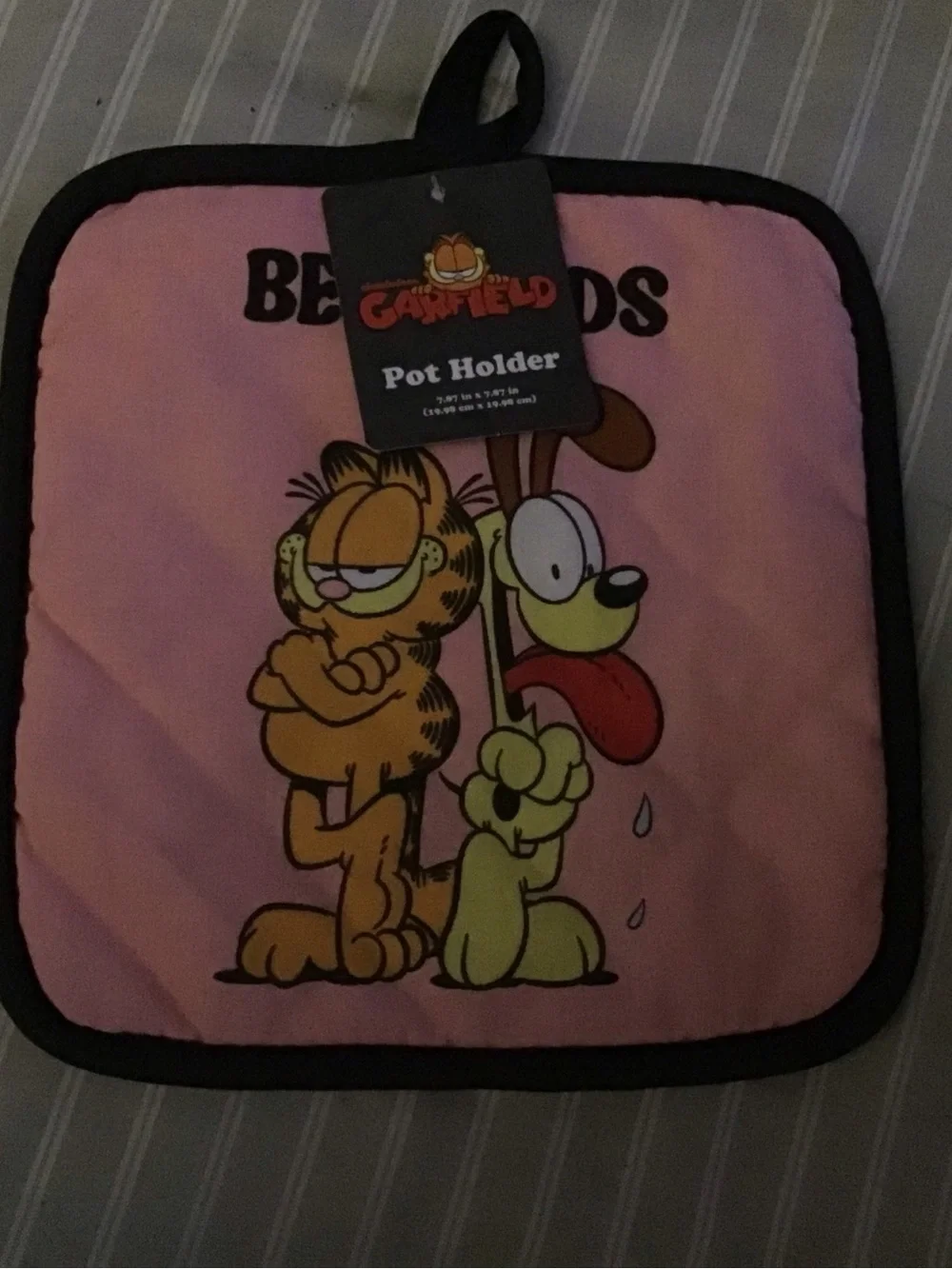 Garfield Oven Mitt & Pot Holder Set - Pink